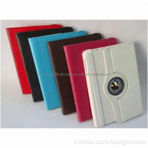 360-degree Rotating Leather Stand Case for iPad Air, Tear-resistant Material/More Colors for Choice